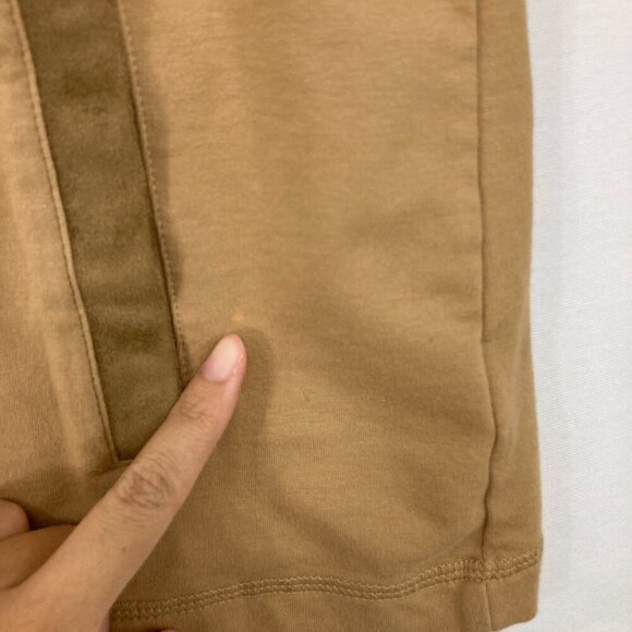 Lauren Ralph Lauren size XL Light Brown Relaxed Full Zip Hooded Comfy Jacket - Picture 12 of 12